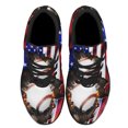 thumbnail image 2 of Fourth Of July Baseball Shoes Sneakers for Women Men Black Size 7, 2 of 7