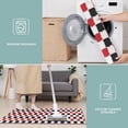 thumbnail image 6 of Red Black White Checkered Pattern Kitchen Rugs Sets Of 3,Kitchen Runner Rugs Non Skid Washable,Decorative Kitchen Floor Mats for Kitchen,Sink,Laundry,17"x30"+ 17"x47" + 17"x59", 6 of 6