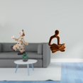 thumbnail image 2 of Figuras de , estatua abstracta de pensador, escultura, adorno de mesa, obra de arte en resina, colección de estatuillas, diseño creativo, ideal, 2 of 8