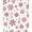 Red, Pattern 2, variant on ODIKA 4'x6' Machine Washable Non-Slip Area Rug, Yuletide Celebration Shower Kit Snow Flake Bath Ensemble High Traffic Rug, Red, 638577