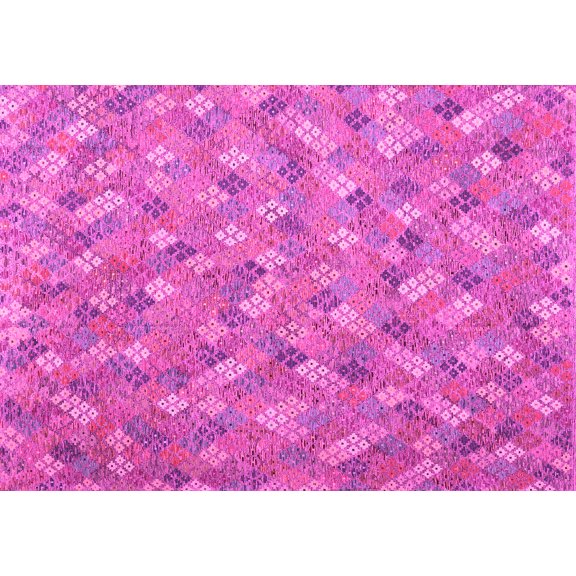 Ahgly Company Indoor Rectangle Southwestern Pink Country Area Rugs, 3' x 5'