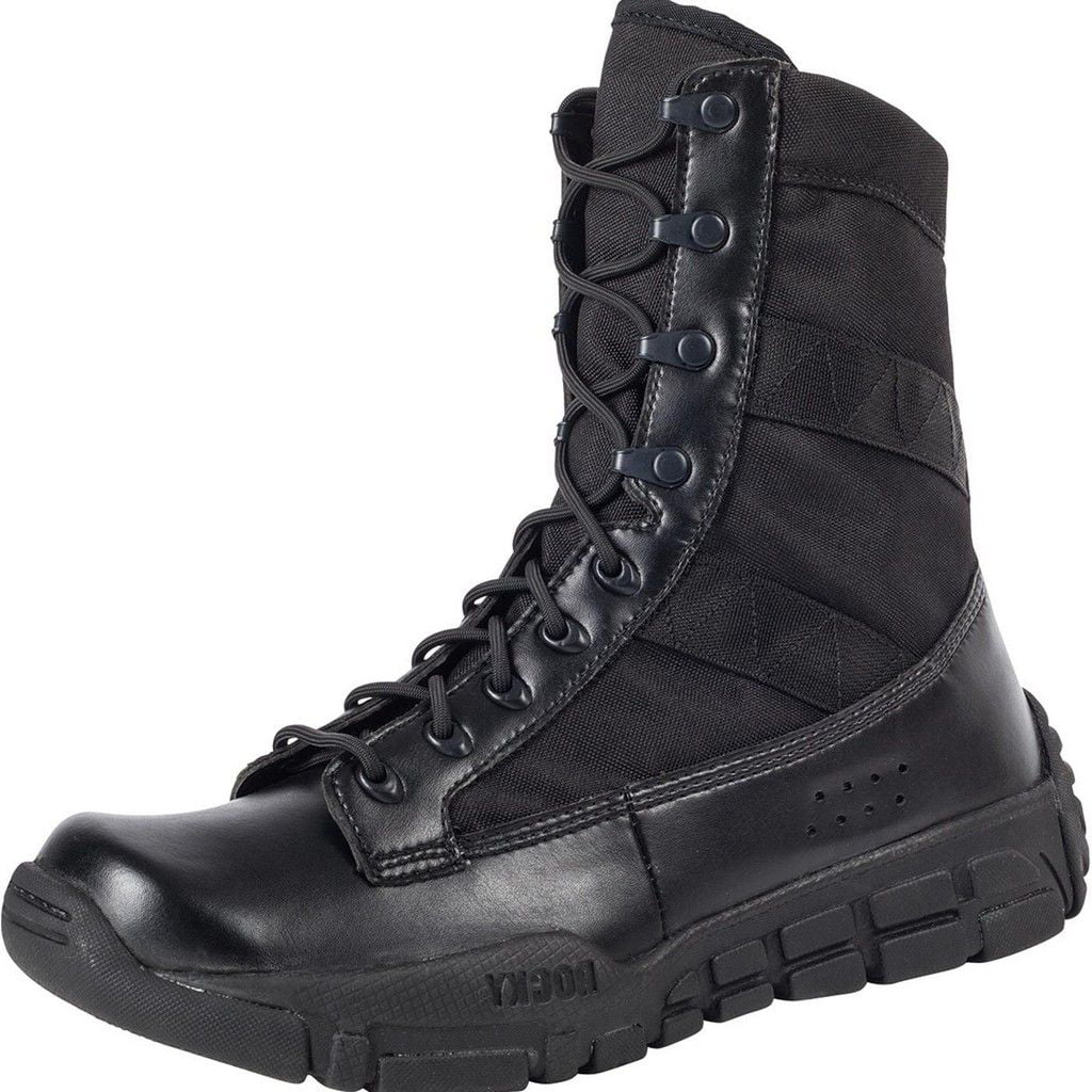 lightweight black boots