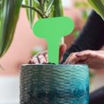 thumbnail image 2 of 100 Pcs Plant Flower Label Plastic Plant Label Stakes T-type for DIY Garden Tool, 2 of 9