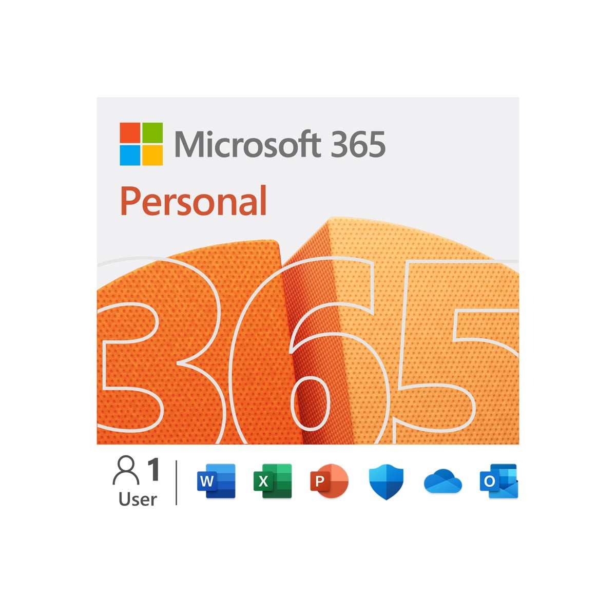 Microsoft 365 Personal | 12-Month Subscription, 1 person | Premium Office  apps | 1TB OneDrive cloud storage | PC/Mac Download 