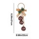 thumbnail image 3 of Adornos de campanas navideñas para árbol, pared o puerta | Colgante de cascabel para decoración navideña | Dulces detalles festivos para crear un ambiente navideño en interiores, 3 of 6
