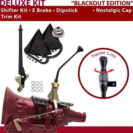 American Shifter TH350 Shifter Kit 10 in. E Brake Trim Kit Dipstick for D8125