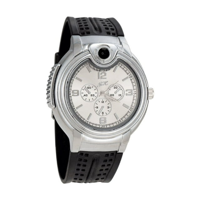Creative Watch Inflatable Lighter Metal Personality Gas Electronic Open Flame Lighter Watch Lighter