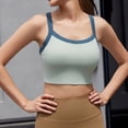 thumbnail image 6 of Endives Sports Bra For Women Racerback Comfort Wide Strap High Support with Padded Full Coverage Gym Yoga Bras Fitness Running Workout Wear, 6 of 8