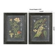 thumbnail image 3 of Uttermost Midnight Botanicals MDF Wood Wall Art in Multi-Color (Set of 2), 3 of 3