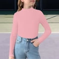 thumbnail image 5 of XXWXYD Baby Turtleneck Sweater Soli𝖽 Cotton Comfort Long Sleeve, Knit Pullover Warm Top For Boys Girls Fall Winter Casual Daily Layering Back-to-School Clothing, 5 of 6