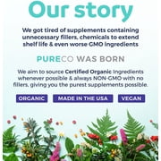 Organic Cranberry Extract Dietary Supplement | 50:1 Concentrate | Vegan Formula | Daily Wellness Support | 60 Capsules