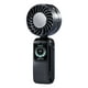 thumbnail image 2 of Ventilador portátil de alta velocidad con turbina de hielo de refrigeración digital 2025 - 4 colores, ventilador plegable de sobremesa y mástil, viento fuerte, USB recargable, refrigeración portátil, 2 of 9