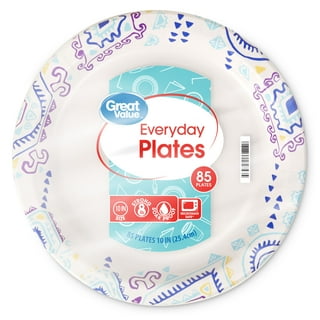 Platos desechables elegantes walmart clearance