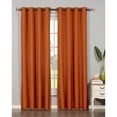 thumbnail image 3 of Bella Luna Emma Extra Wide Solid Room Darkening Thermal Grommet Curtain Panels (Set of 2), 3 of 7