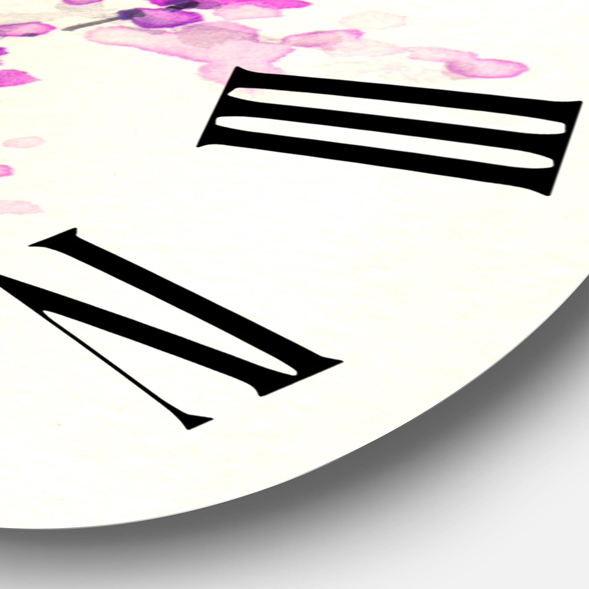 Designart 1 in Quartz Traditional Wall Clock