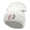 White, variant on Two Koi Fish Embroidered 12 Inch Long Knitted Beanie - White OSFM