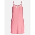 thumbnail image 6 of Joyspun Women’s Dreamy Soft Collection Lace Front Knit Chemise, Sizes XS-3X, 6 of 6