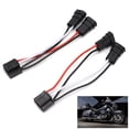 thumbnail image 3 of Headlight Wire Harness, Long Service Life 2pcs Fog Light Wiring Adapter  for Universal for Car Headlight Fog Light, 3 of 8