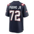 thumbnail image 3 of Men's Nike Jeremiah Pharms Jr. Navy New England Patriots Game Player Jersey, 3 of 4