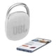 thumbnail image 5 of Altavoz Bluetooth JBL Clip 4 impermeable blanco (paquete de 2), 5 of 9