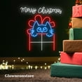thumbnail image 3 of Glowneon Cat Christmas Neon Sign, Cat Box Led Light, Cat Christmas Art Decor Neon, 3 of 4