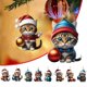thumbnail image 4 of 2024 Christmas Advent Calendar Cartoon Cat Charm Countdown Calendar Xmas Tree Hanging Ornaments For Door Wall Windows, 4 of 5