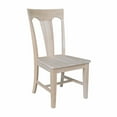 thumbnail image 4 of International Concepts Set of Two Solid Wood Elle Chairs in Unfinished, 4 of 9