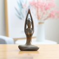 thumbnail image 1 of Estatuilla de yoga Chica Hugo Figura de postura de yoga, 1 of 10