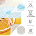 thumbnail image 6 of RMDQTR 20" × 24" U Shape Bathroom Rugs Plush Toilet Base Mat Soft Rugs Non Slip Absorbent Orange Face, 6 of 9