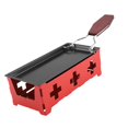 thumbnail image 2 of Raclette à fromage antiadhésive portable, plaque de cuisson, ensemble de cuisinière, outil de cuisson pour la cuisine à domicile, 2 of 4