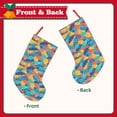 thumbnail image 2 of Lsque Colorful Fish 1 Pattern 18 Inch Christmas Stockings, Festive Holiday Stocking for Christmas Decorations Holiday Decor, 2 of 8