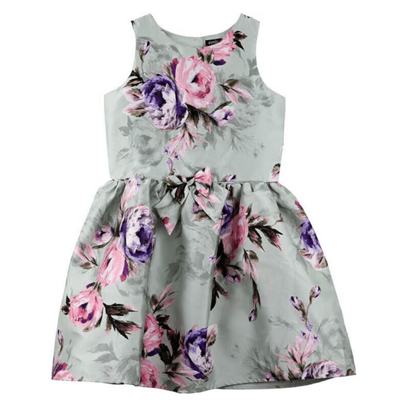 Zunie Girls Special Occasion Sleeveless Dress 12/Mintfloral