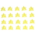 thumbnail image 3 of LHCER Outil de Support de Pyrami 20pcs Cône Support Stand Pyramide Riser Kit en Plastique pour Porte d'Armoire en Toile Jaune, Cône Riser, 3 of 8