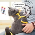 thumbnail image 4 of Lightweight Adjustable Cat Harness and Leash Set Escape Proof Kitten Strap Collar for Walking Travel Small Animals Puppy Harness, 4 of 9