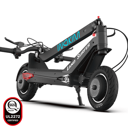 INOKIM - Oxo Super Scooter w/68 miles Max Operating Range & 40 Mph Max Speed - Black