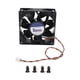 thumbnail image 2 of Ventilador De Refrigeración, Ventilador De Refrigeración De 12 Cm, 12 V, 2,7 A, Negro, 120 X 120 X 38 Mm, 4 Pines Para Oficina, 2 of 7