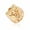 Gold color, variant on New Jewelry Archangel Michael Ring for Men Golden color 14K Yellow Gold Band Male Gift Jewelry