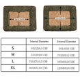 thumbnail image 4 of PAW PAW Portable Pet Carrier For Dogs Square Sponge Bed For Puppy Cat Polar Fleece All Seasons Dog Supplies Bag 3Colors ShopWise Round, 4 of 8