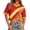 Red #18, variant on KDDYLITQ USA Soccer Jersey Women Soccer Cup 2026 Argentina Jersey Soccer Graphic Y2k Short Sleeve V Neck Crop Tops Blue 2XL