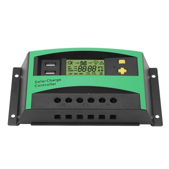 Controlador solar, controlador de carga solar PWM, suministros para barcos y casas rodantes, regulador de panel solar, máxima confiabilidad