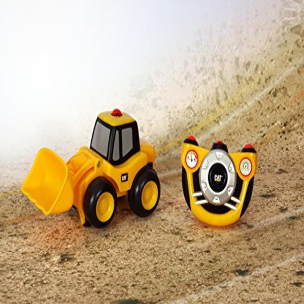 Cat E Z Machines Remote Controled Bucket Loader Model 80182 By Toystate Walmart Com Walmart Com