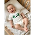 thumbnail image 4 of BemeyourBBs Newborn Baby Boys Baseball Golf Outfit Infant Baby Boy Summer Clothes Waffle Bubble Romper Casual Baseball Golf Letter Embroidery Short Sleeve Bodysuit Playsuit, 4 of 9