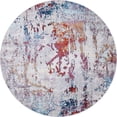 thumbnail image 4 of Rugs.Com Starlight Collection Transitional Abstract Round Rug ‚Äì Multicolor 7' X 7' Rug Perfect For Dining Rooms, Breakfast Nooks, Kitchens And More, 4 of 5
