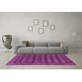 thumbnail image 3 of Ahgly Company Indoor Round Persian Purple Traditional Area Rugs, 8' Round, 3 of 4