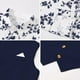 thumbnail image 4 of Traje de lino de 5 piezas SANGTREE azul marino con estampado floral para niños de 9 a 12 meses, 4 of 6