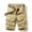 Khaki, variant on Jophufed Fashion Men's Pants Pocket Zipper Buttons Solid Leisure Time Tooling Shorts Cargo Pants