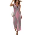 thumbnail image 1 of Diamond Grid Vestido Sin Mangas Vestidos Para Mujer, Vestido Suelto De Verano 2025, 1 of 5