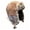 Khaki, variant on Winter Trooper Trapper Hat for Men, Warm Fuzzy Faux Furs & Suede Hat with Earflaps Ski Outdoor Snow Cap, One Size