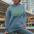 thumbnail image 2 of Distressed Find Joy in the Little Things - Flowers Art Merch Gift, Light Blue Hooded Sweatshirt or Hoodie, Medium, 2 of 5