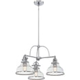 thumbnail image 2 of Grant 3-Light Brushed Nickel Chandelier, 2 of 4